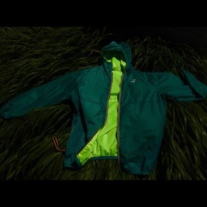 Rare Blue Reversible K Way Jacket $50💦